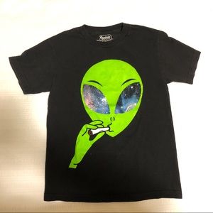 Funny Alien Galaxy T-Shirt